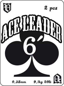 Vision ACE Tapered Leader 6ft - 2 Pieces