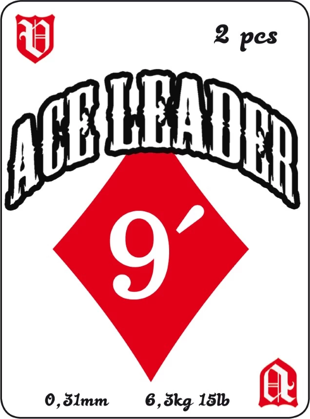 Vision ACE Tapered Leader 9ft - 2 Pieces 3 Vision ACE Tapered Leader 9ft - 2 Pieces