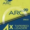 ARC Fishing 99 Tapered Leader - 3 Pack -Vissen Winkel ARC Fishing 99 Tapered Leader NFD124 XXX arc leader1