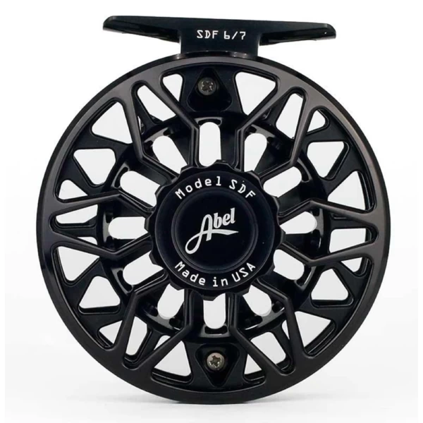 Abel SDF Black Ported #5/6 Reel 4 Abel SDF Black Ported #5/6 Reel - Afbeelding 2
