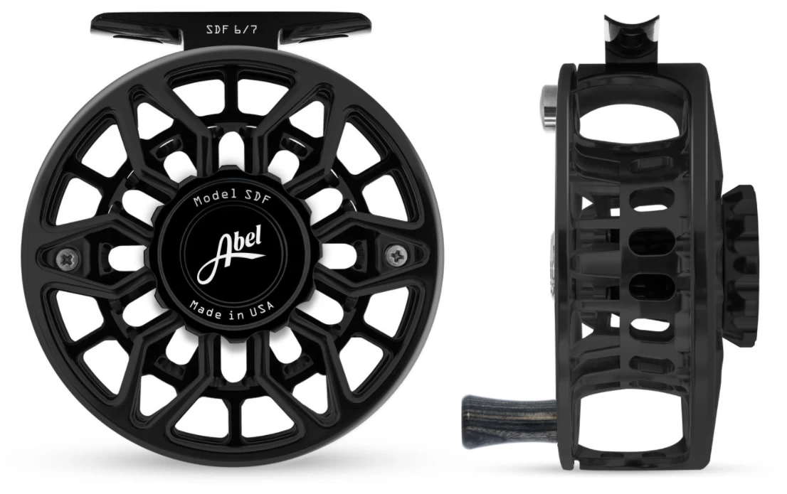 Abel SDF Black Ported #6/7 Reel 3 Abel SDF Black Ported #6/7 Reel