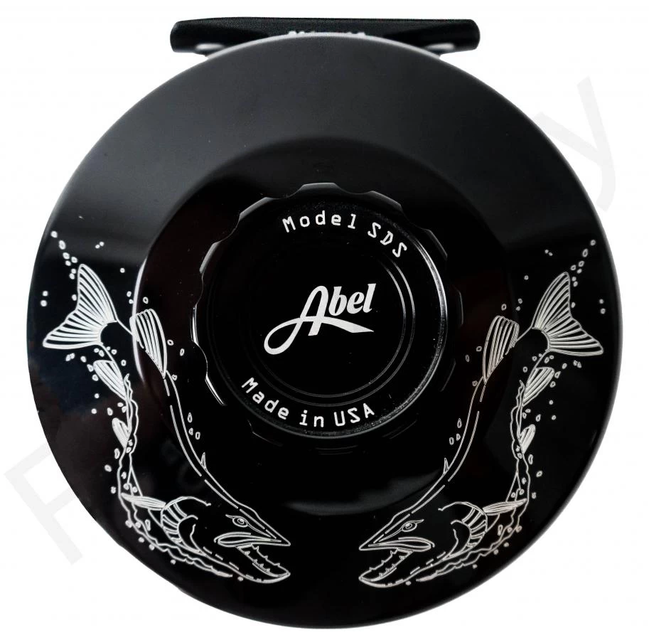 Abel SDS Pike Black Custom Reel 3 Abel SDS Pike Black Custom Reel