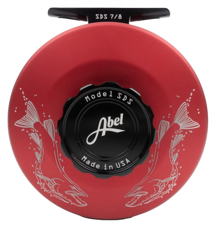 Abel SDS Pike Red Custom Reel - Limited Edition 4 Abel SDS Pike Red Custom Reel - Limited Edition - Afbeelding 2