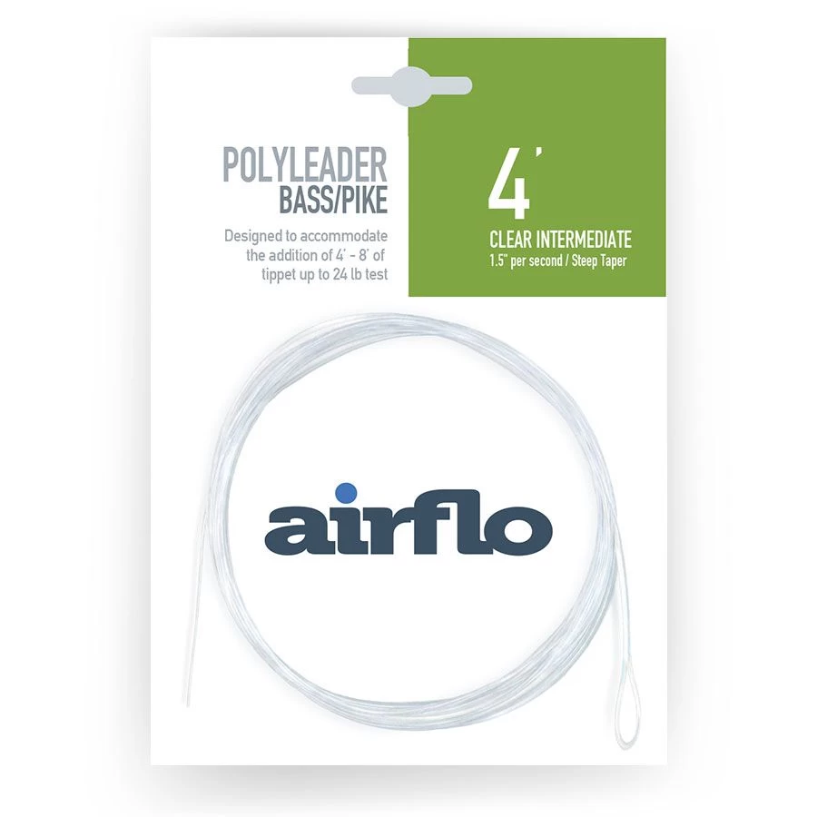 Airflo Polyleader Bass And Pike 4ft 4 Airflo Polyleader Bass And Pike 4ft - Afbeelding 2