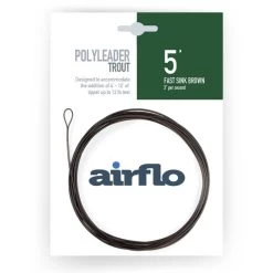 Airflo Polyleader Trout 5ft -Vissen Winkel Airflo Polyleader Trout 5ft POL 5TR trout 5 fast sink