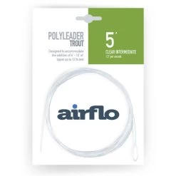 Airflo Polyleader Trout 5ft -Vissen Winkel Airflo Polyleader Trout 5ft POL 5TR trout 5 intermediate