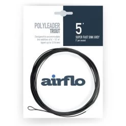 Airflo Polyleader Trout 5ft -Vissen Winkel Airflo Polyleader Trout 5ft POL 5TR trout 5 super fast sink
