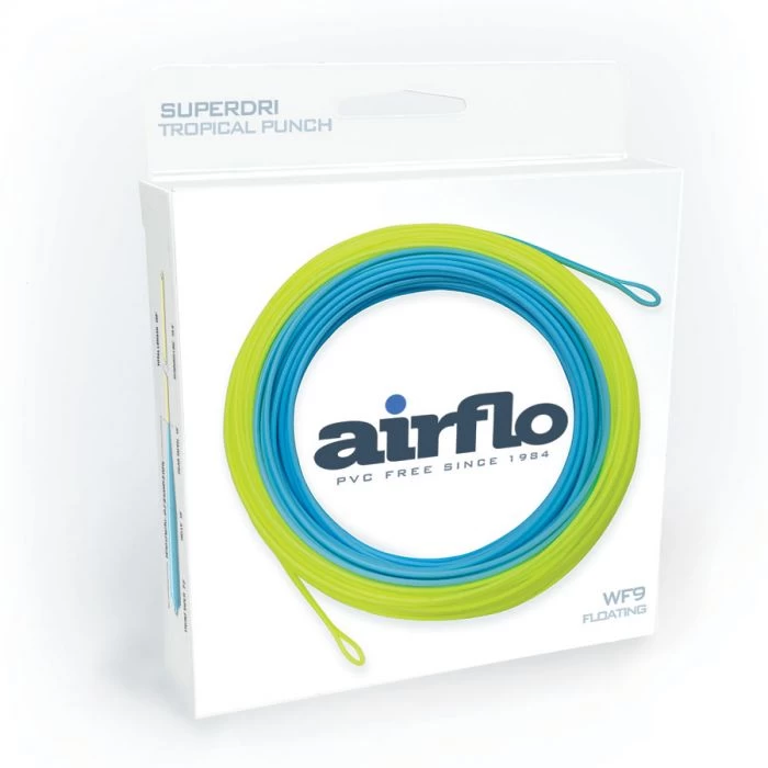 Airflo Super DRI Chard's Tropical Punch WF Floating Sky Blue/Yellow Fly Line 3 Airflo Super DRI Chard's Tropical Punch WF Floating Sky Blue/Yellow Fly Line