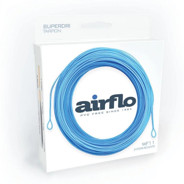 Airflo Super DRI Tarpon Intermediate 1.5 Inch Per Sec Clear Blue Fly Line 3 Airflo Super DRI Tarpon Intermediate 1.5 Inch Per Sec Clear Blue Fly Line