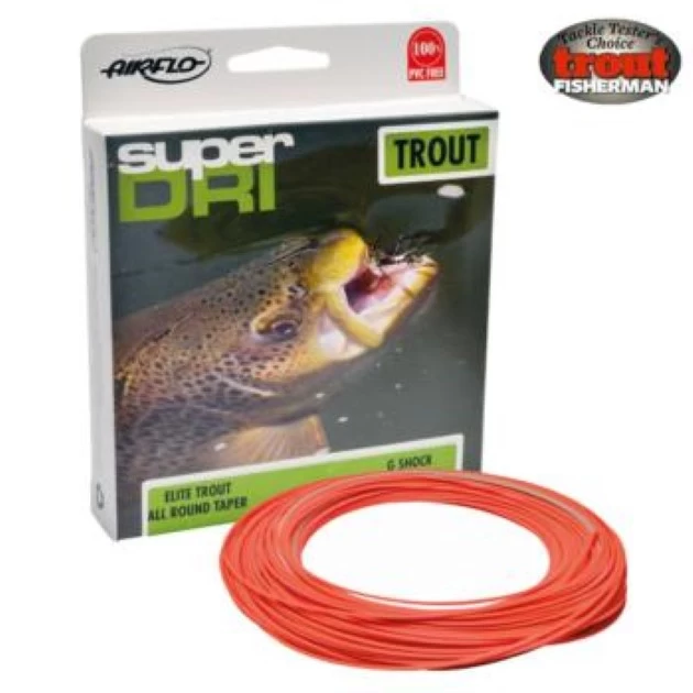 Airflo G Shock Super Dri WF Elite Floating Hot Coral Fly Line 3 Airflo G Shock Super Dri WF Elite Floating Hot Coral Fly Line