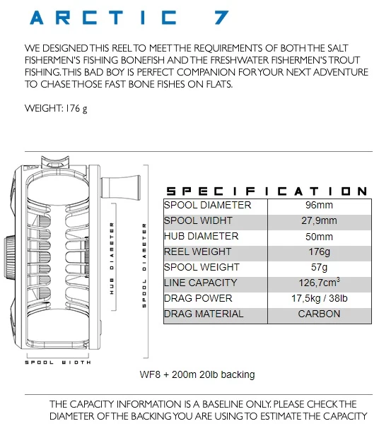Alfa Arctic Reel Gun Smoke 14 Alfa Arctic Reel Gun Smoke - Afbeelding 12