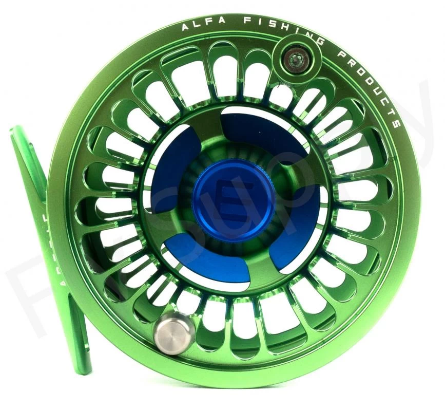 Alfa Arctic Reel Lime Green 3 Alfa Arctic Reel Lime Green