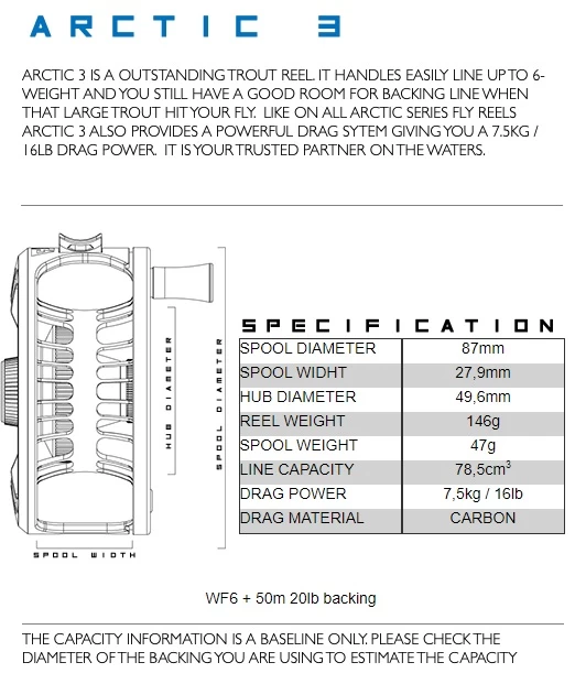 Alfa Arctic Reel Petrol Blue 10 Alfa Arctic Reel Petrol Blue - Afbeelding 8