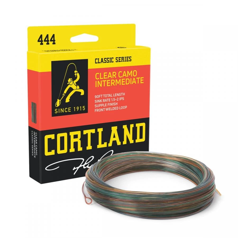 Cortland 444 Intermediate Clear Camo Fly Line 3 Cortland 444 Intermediate Clear Camo Fly Line