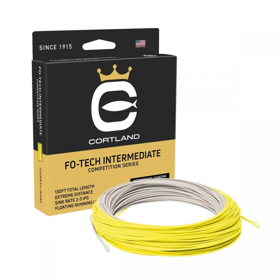 Cortland Competition Fo-tech Intermediate Fly Line 3 Cortland Competition Fo-tech Intermediate Fly Line