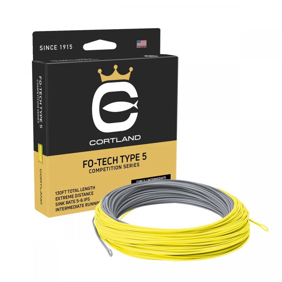 Cortland Competition Fo-tech Sink Type 5 Fly Line