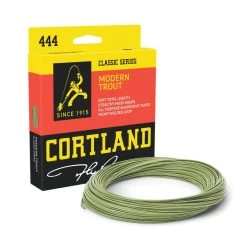 Cortland Modern Trout Floating WF Fly Line -Vissen Winkel Cortland Modern Trout Floating WF Fly Line CORT MODERN XXX moderntrout mossgreen1