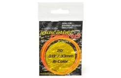 Cortland Indicator Mono Yellow Red 20ft 0.30 Mm