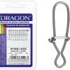 Dragon Spinn Lock Snap 10pc -Vissen Winkel Dragon Spinn Lock Snap 10pc DRAGONLOCK XXX dragon spinnlock