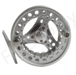 Euro Flies Large Arbour Reel Silver