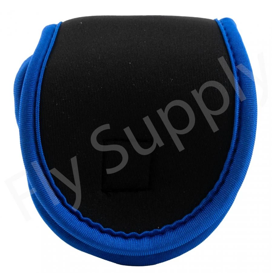 Euro Flies Neoprene Reel Bag Black/Blue 4 Euro Flies Neoprene Reel Bag Black/Blue - Afbeelding 2