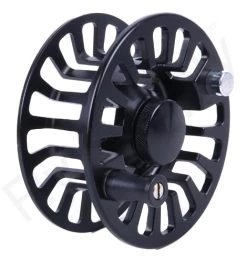 Euro Flies Open Frame Large Arbour Reel Black -Vissen Winkel Euro Flies Open Frame Large Arbour Reel Black EF OPFRAMEREEL XXX haf4