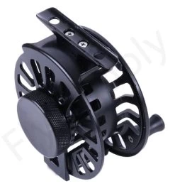 Euro Flies Open Frame Large Arbour Reel Black -Vissen Winkel Euro Flies Open Frame Large Arbour Reel Black EF OPFRAMEREEL XXX haf5
