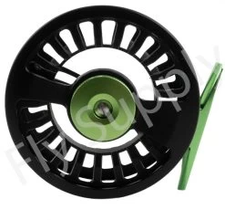 Euro Flies Superlight Reel Black/Green 10 Euro Flies Superlight Reel Black/Green -Vissen Winkel Euro Flies Superlight Reel BlackGreen EF DLBLKGR XXX dsc06987 bewerkt 1