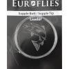 Euro Flies Supple Butt Tapered Leader 9ft -Vissen Winkel Euro Flies Supple Butt Tapered Leader 9ft EF SUPLEAD 9 XX recht