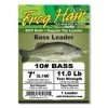 Frog Hair Bass & Pike Leader 7ft