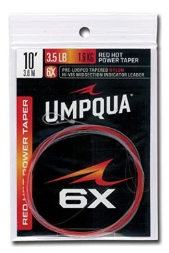 Umpqua Hot Pink Power Taper 10ft Nymph Leader