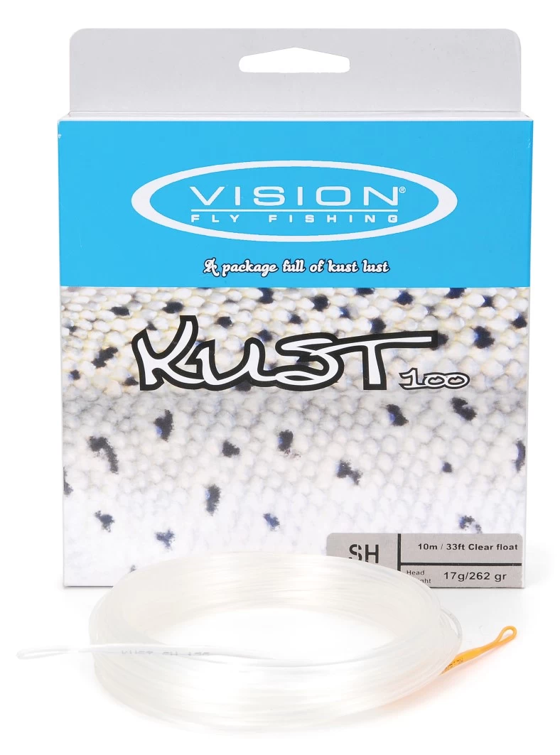Vision Kust Shooting Head Clear Float 3 Vision Kust Shooting Head Clear Float