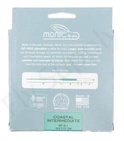 Monic Coastal Intermediate Ghost Tip Fly Line 15 Monic Coastal Intermediate Ghost Tip Fly Line -Vissen Winkel Monic Coastal Intermediate Ghost Tip Fly Line NFD9144 XXX coastal intermediate saltwater achterkant