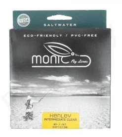 Monic Henley Intermediate Clear Fly Line -Vissen Winkel Monic Henley Intermediate Clear Fly Line NFD338 XXX henley intermediate clear saltwater