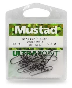 Mustad Stay Lock Snap -Vissen Winkel Mustad Stay Lock Snap FM SLS XXX staylocksnap2