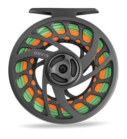 Orvis Clearwater Gray Large Arbor Fly Reel -Vissen Winkel Orvis Clearwater Gray Large Arbor Fly Reel 2S536109 XXX reel3