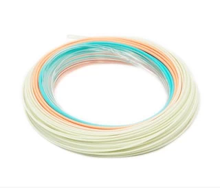 RIO Elite Flats Pro Floating/Intermediate Stealth Tip Fly Line Clear/Aqua/Orange/Light Sand 4 RIO Elite Flats Pro Floating/Intermediate Stealth Tip Fly Line Clear/Aqua/Orange/Light Sand - Afbeelding 2