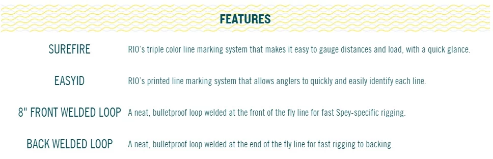 RIO Elite GT Floating Fly Line Blue/Orange/Sea Grass 7 RIO Elite GT Floating Fly Line Blue/Orange/Sea Grass - Afbeelding 5