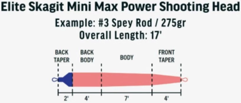 RIO Elite Skagit Mini Max Power Shooting Head 5 RIO Elite Skagit Mini Max Power Shooting Head - Afbeelding 3