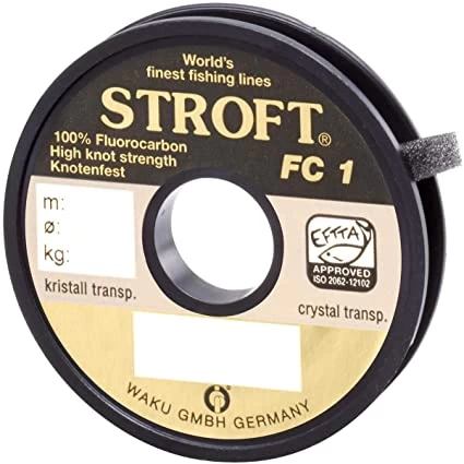 Stroft Fluorocarbon 1 Tippet 25M 3 Stroft Fluorocarbon 1 Tippet 25M