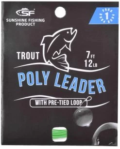 Sunshine Fishing Polyleader -Vissen Winkel Sunshine Fishing Polyleader SUNPOLY XXX sunpoly xxx 2
