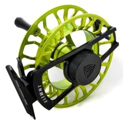 Taylor Elemnt Fly Reel Lemon Lime -Vissen Winkel Taylor Elemnt Fly Reel Lemon Lime NFD9111LEMONLIME XXX dsc 0073
