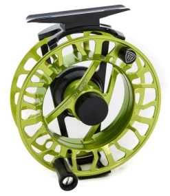 Taylor Elemnt Fly Reel Lemon Lime -Vissen Winkel Taylor Elemnt Fly Reel Lemon Lime NFD9111LEMONLIME XXX dsc 0078