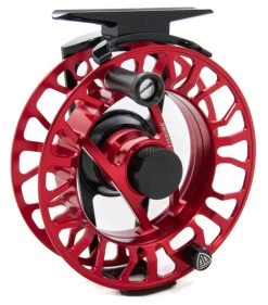 Taylor Elemnt Fly Reel Ruby Red -Vissen Winkel Taylor Elemnt Fly Reel Ruby Red NFD9111RUBYRED XXX dsc 0047
