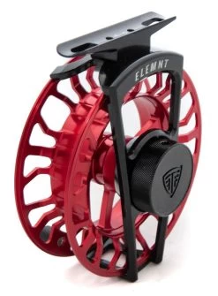 Taylor Elemnt Fly Reel Ruby Red -Vissen Winkel Taylor Elemnt Fly Reel Ruby Red NFD9111RUBYRED XXX dsc 0052