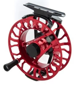 Taylor Elemnt Fly Reel Ruby Red -Vissen Winkel Taylor Elemnt Fly Reel Ruby Red NFD9111RUBYRED XXX dsc 0054