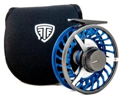Taylor Series 1 Fly Reel Offshore Blue -Vissen Winkel Taylor Series 1 Fly Reel Offshore Blue NFD700 BLUE XXX dsc 0038