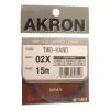 Tiemco Akron Two Hand Leader 15ft - 4,50m -Vissen Winkel Tiemco Akron Two Hand Leader 15ft 450m TMC TWOH X akron two hand leader
