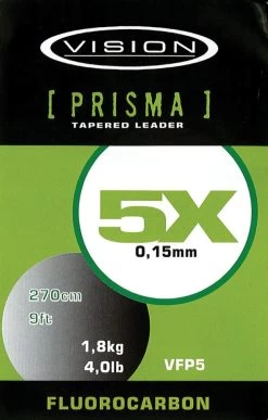 Vision Prisma Fluorocarbon 9ft Leader