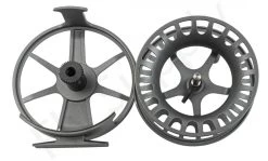 Waterworks Lamson Liquid Smoke Fly Reel -Vissen Winkel Waterworks Lamson Liquid Smoke Fly Reel LQ 3REEL SMOKEXX dsc04135 bewerkt